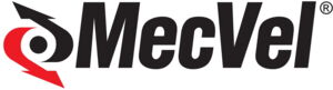 Firmenlogo MECVEL S.R.L. auf weißem Hintergrund